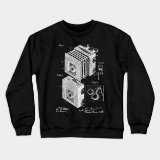 Photographic Camera Vintage Patent Hand Drawing Crewneck Sweatshirt